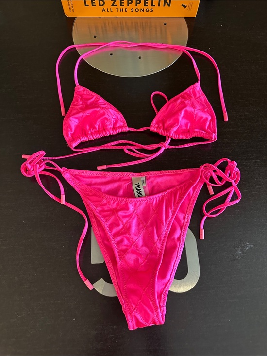 triangl swimwear Other - TRIANGL Hot Pink Bikini Set New Size Small